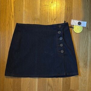 Kimchi Blue Everleigh Denim Top & Mini Skirt